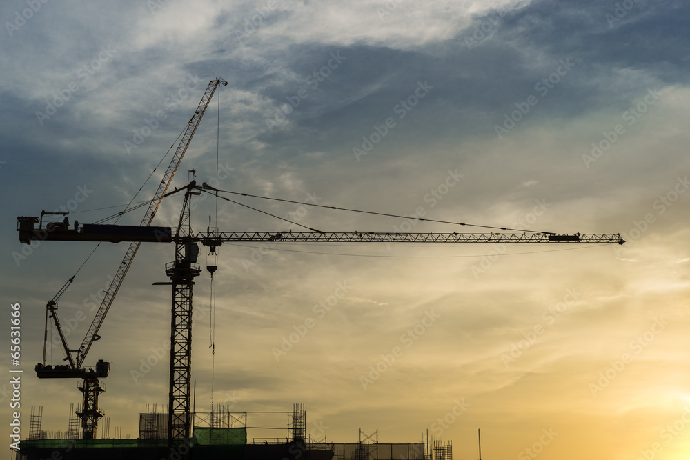Construction cranes Construction cranes