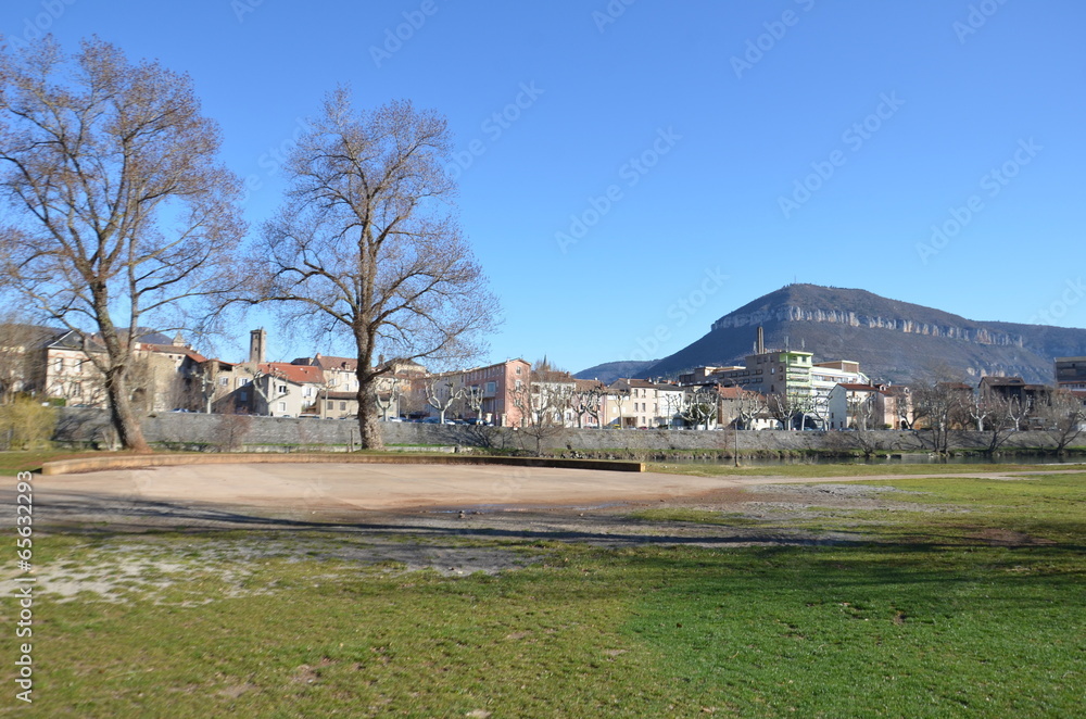 Obraz premium Vue panoramique de Millau 