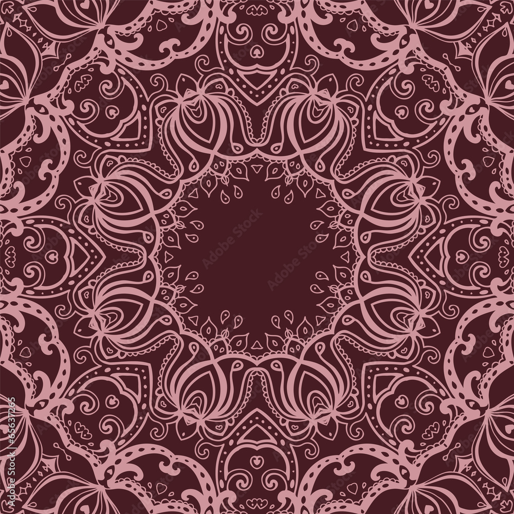 Mandala. Indian decorative pattern. Mandala. Indian decorative pattern.