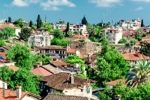 Alanya cityscape. Turkish resort