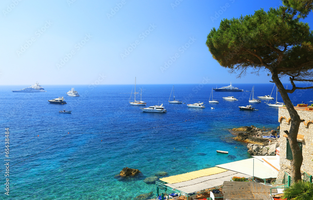 Obraz premium Capri Island, Italy, Europe