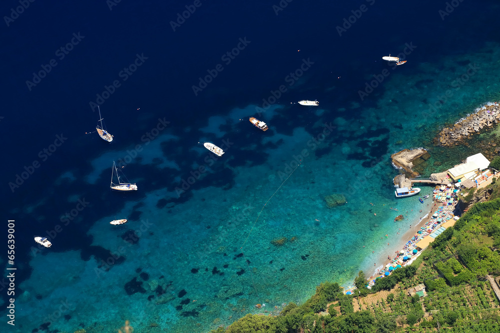Marina Grande on Capri Island, Italy, Europe