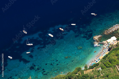 Marina Grande on Capri Island, Italy, Europe