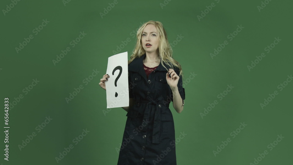 caucasian woman in blue dress isolated on chroma green screen caucasian woman in blue dress isolated on chroma green screen