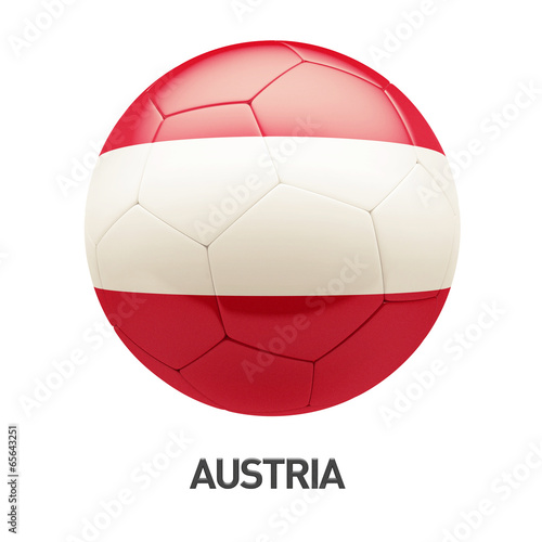 Austria Flag Soccer Icon