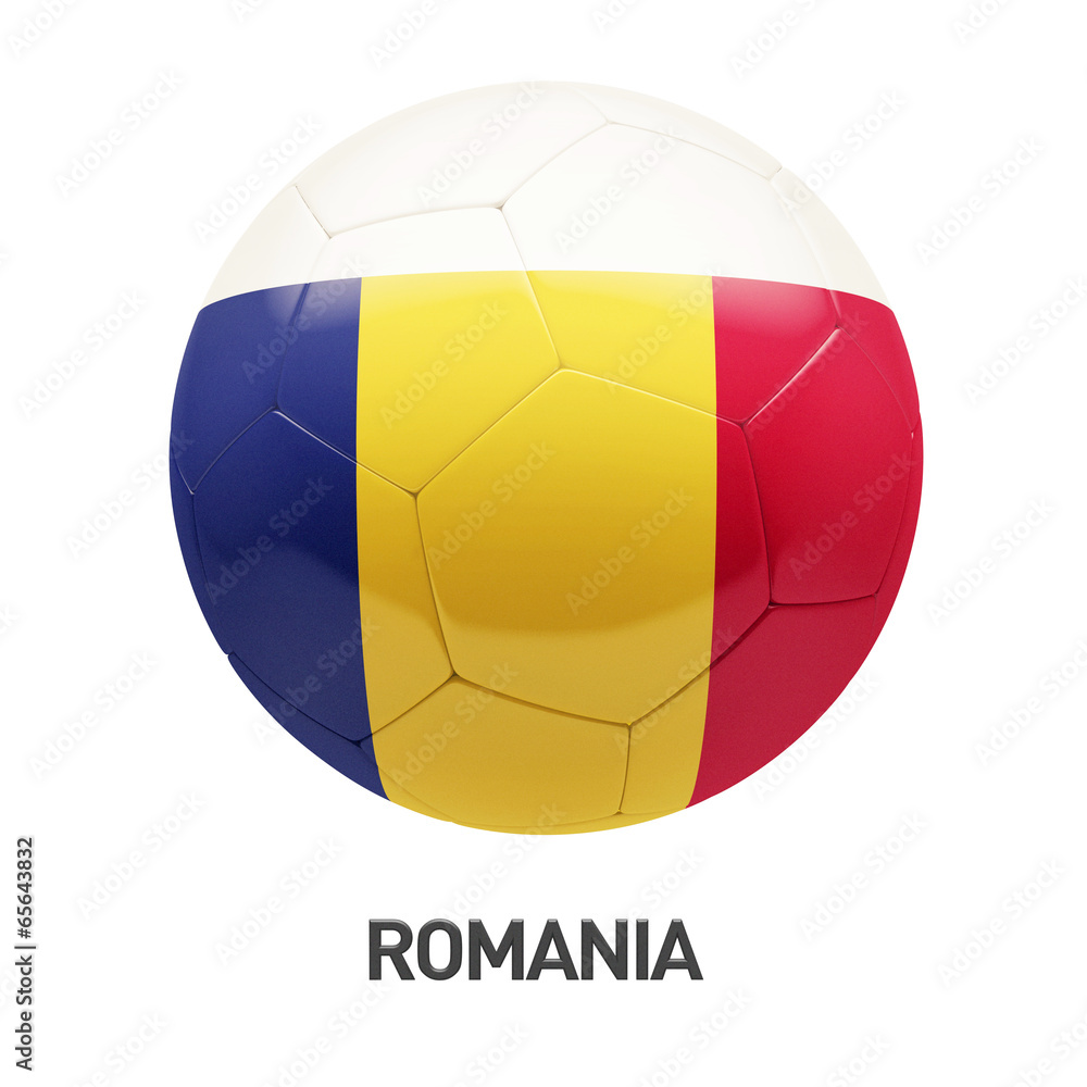Romania Flag Soccer Icon