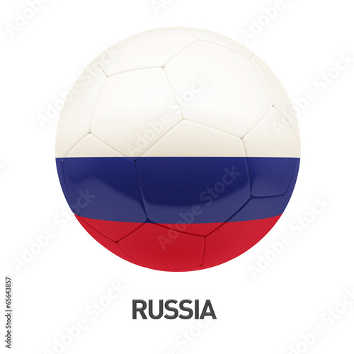 Russia Flag Soccer Icon