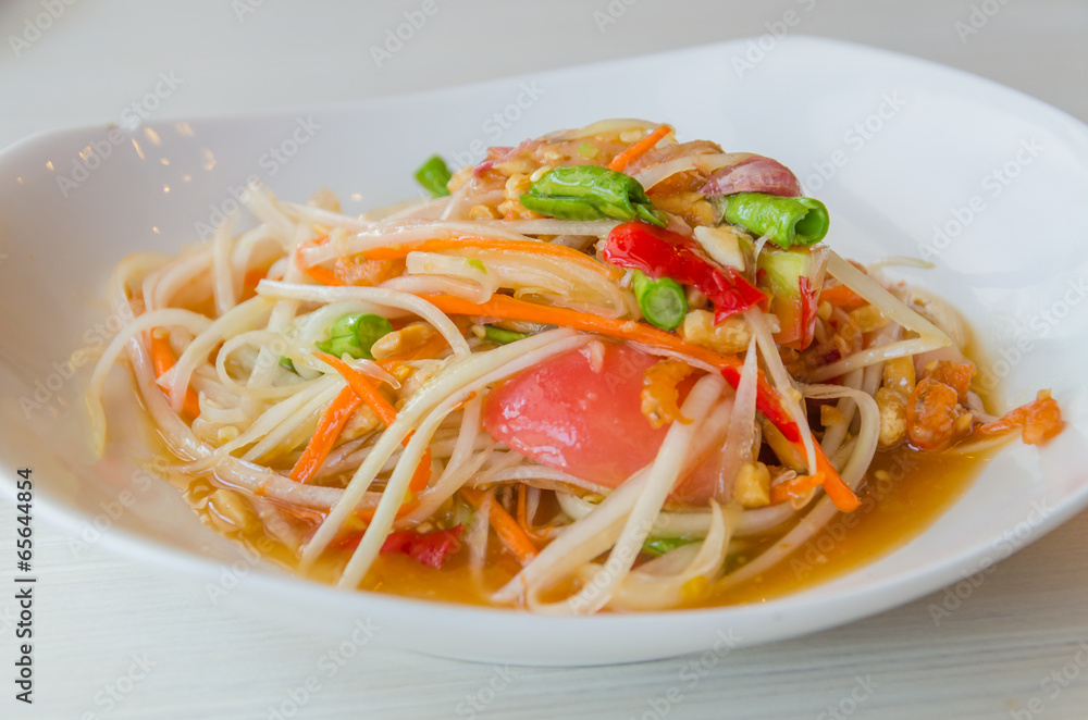 green papaya salad green papaya salad