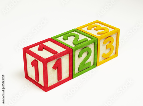 Box Number Toy