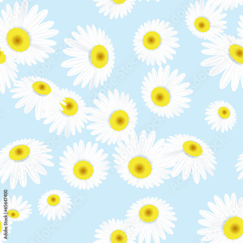 Seamless texture with flowers. EPS 10