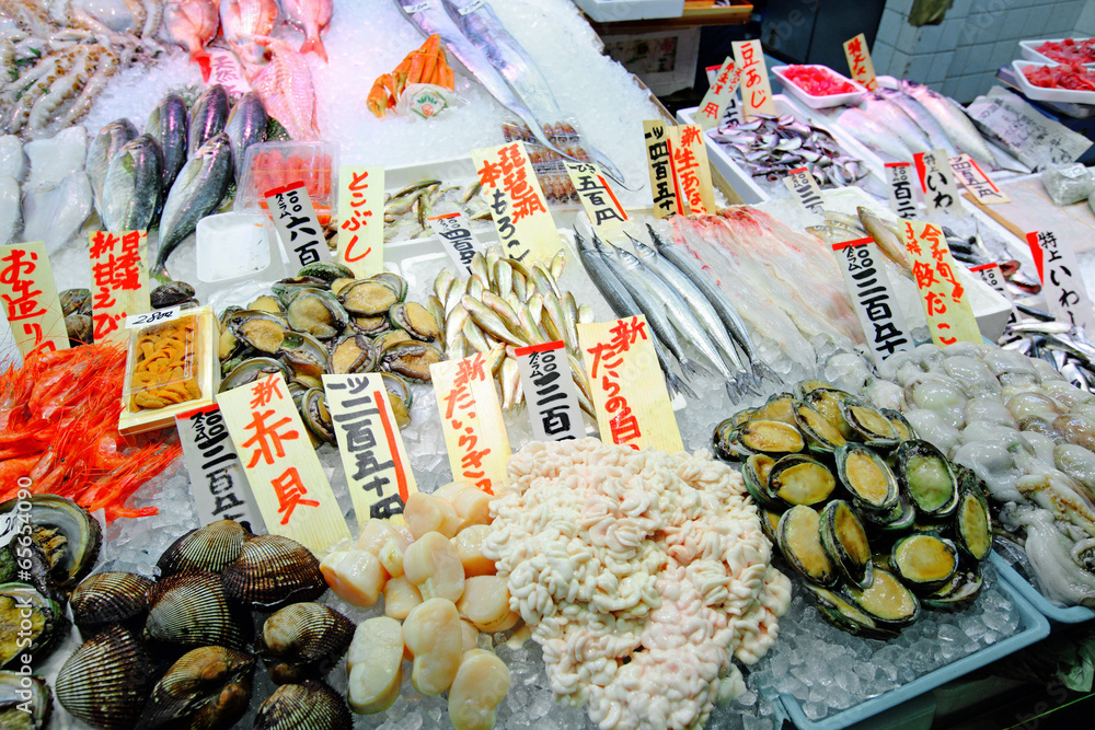 Φωτογραφία Fish market japanese food