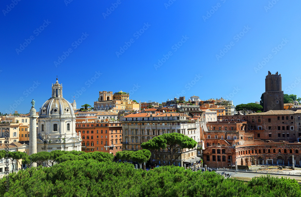 Architecture of Rome, Italy, Europe