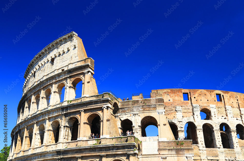 Colosseum in Rome, Italy, Europe