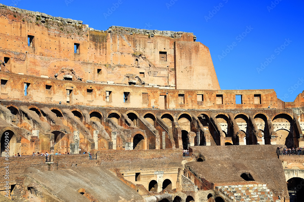 Colosseum in Rome, Italy, Europe