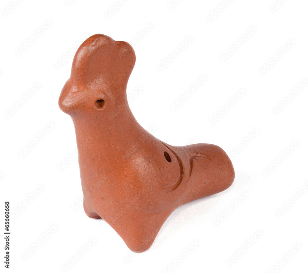 clay whistle Stock Photo | Adobe Stock