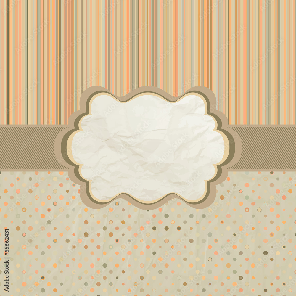 Template frame design for greeting card. EPS 8 Template frame design for greeting card. EPS 8