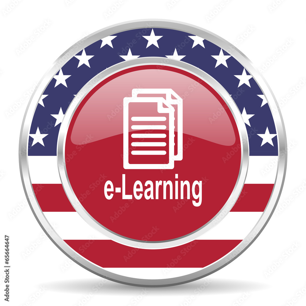 learning american icon, usa flag learning american icon, usa flag