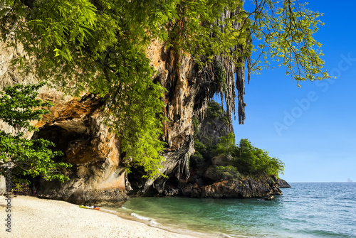 Phra Nang beach and cave at Railay