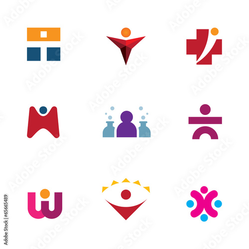 Go explore world help care for others logo icon