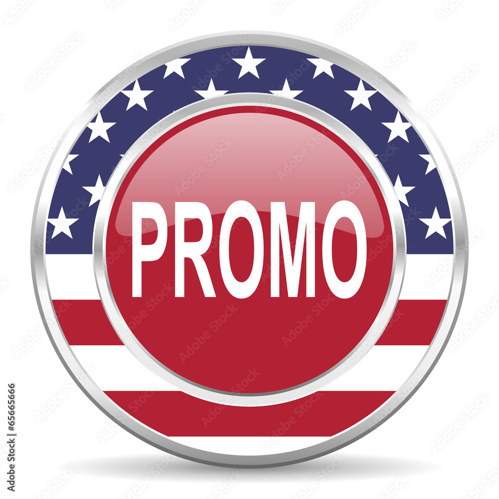 promo american icon, usa flag promo american icon, usa flag