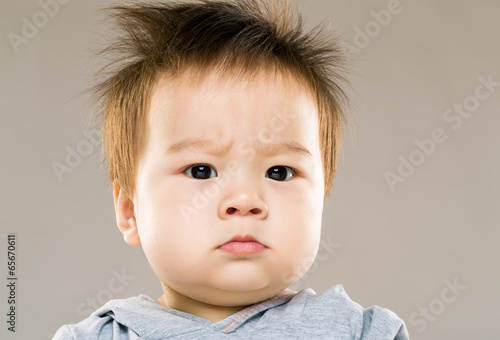 Billede på lærred Angry baby