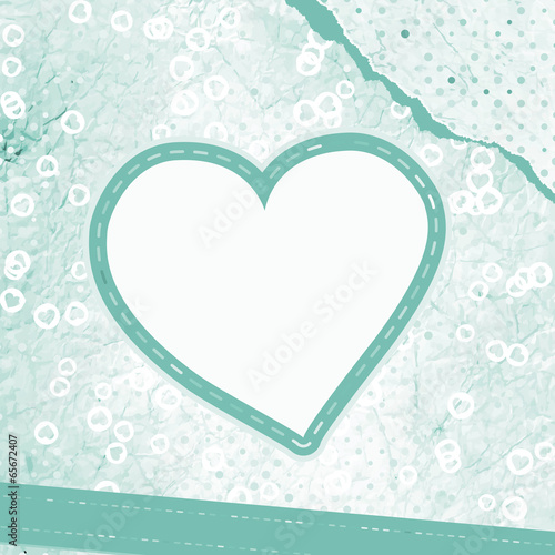 Valentine pattern with hearts. EPS 8