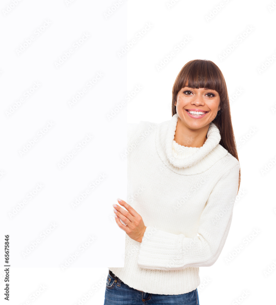 woman in sweater