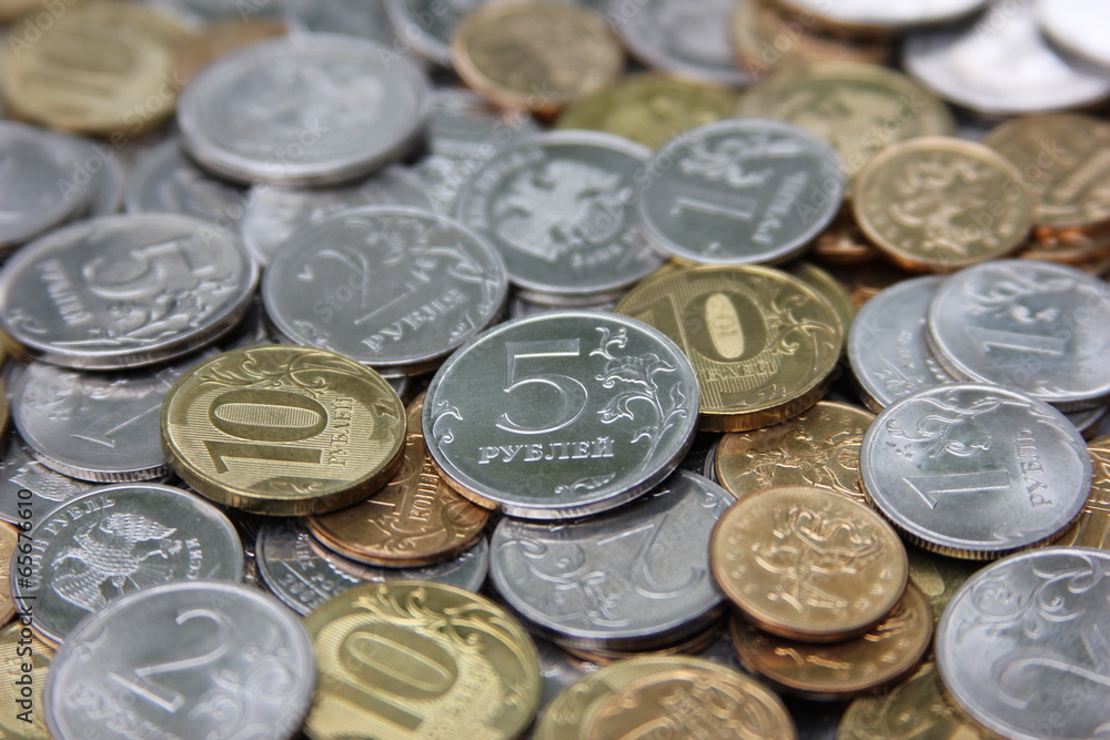 Russian coins Russian coins