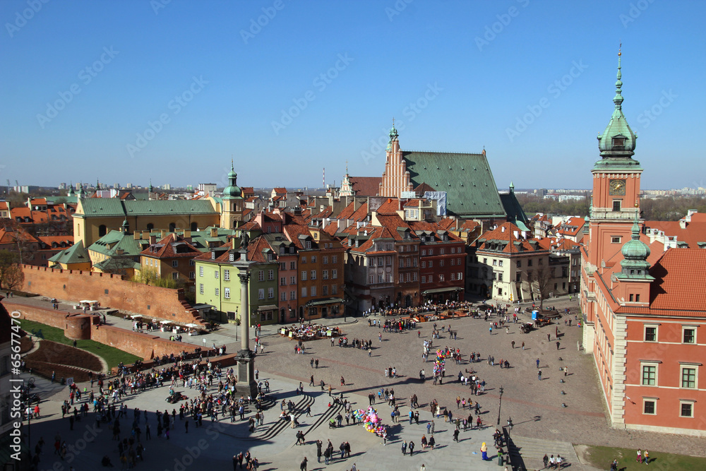 Castle Square, Warsaw, Poland