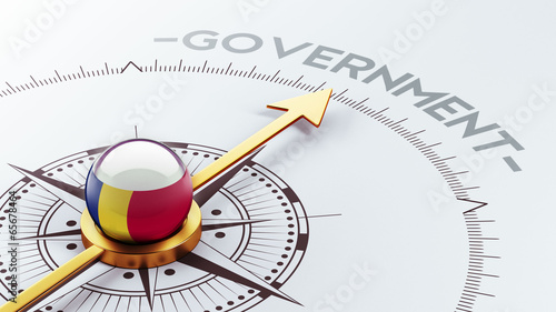 фотографія Romania Government Concept