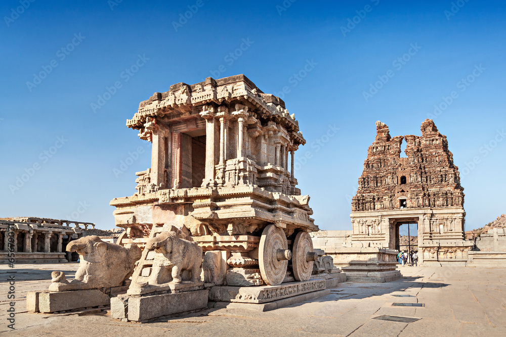 Chariot and Vittala temple