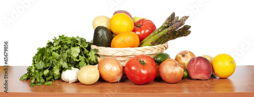 Set of vegetables.