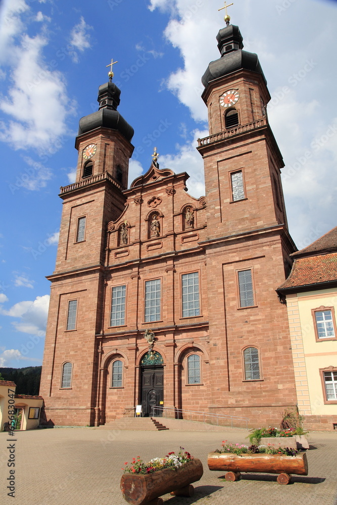 Abbaye bénédictine de St-Pierre en Forêt-Noire (Allemagne)