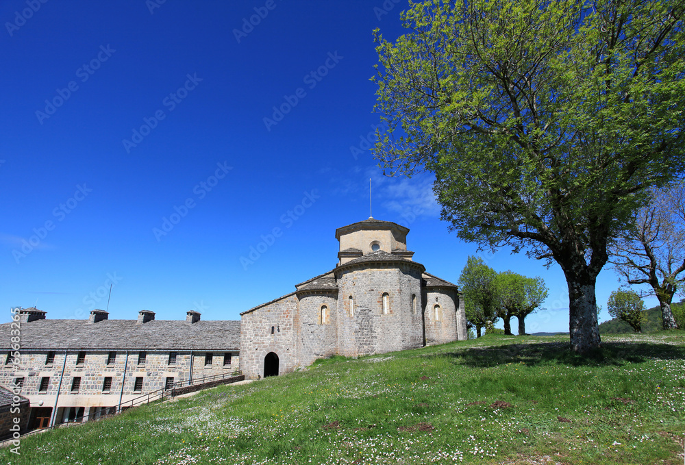 Obraz premium san miguel de aralar primavera navarra 3959-f14