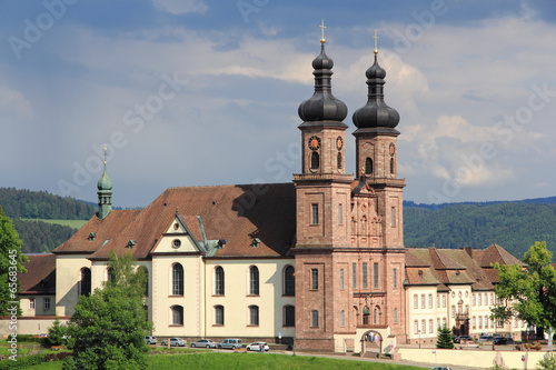 Abbaye bénédictine de St-Pierre en Forêt-Noire (Allemagne)