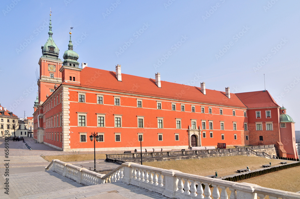Fototapeta premium Royal Castle in Warsaw, Poland