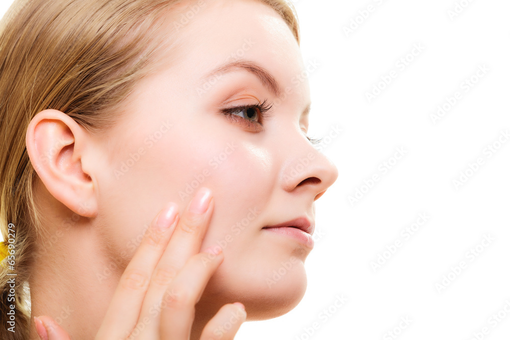 Face girl with healthy pure complexion. Skin care. Face girl with healthy pure complexion. Skin care.