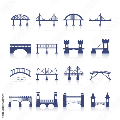 Bridge Icons Set