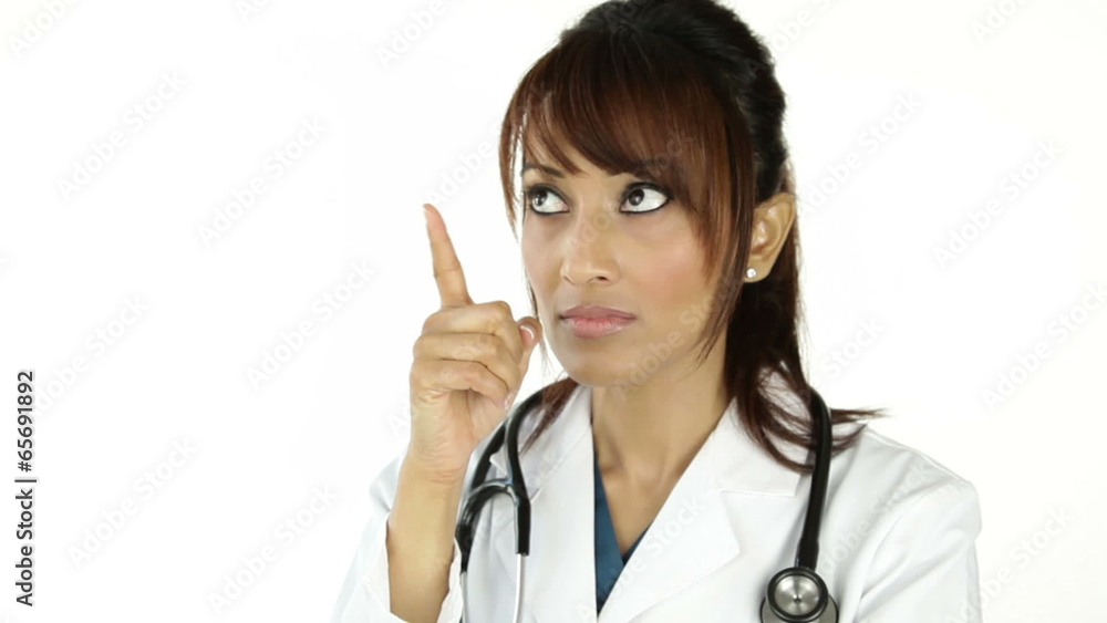 Indian Doctor isolated on a white background Indian Doctor isolated on a white background