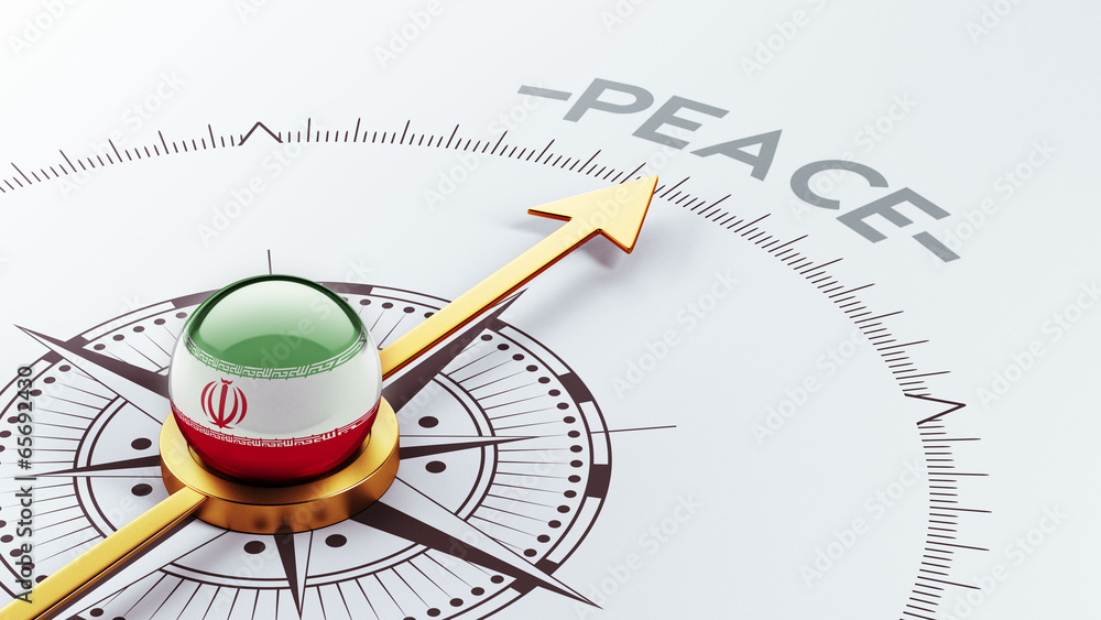 Iran Peace Concept.