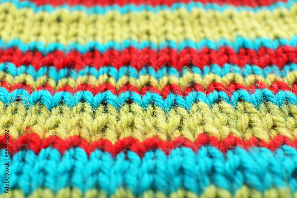 Knitted fabric background