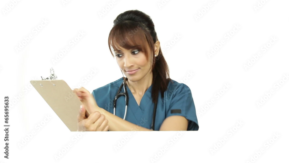 Indian Doctor isolated on a white background Indian Doctor isolated on a white background