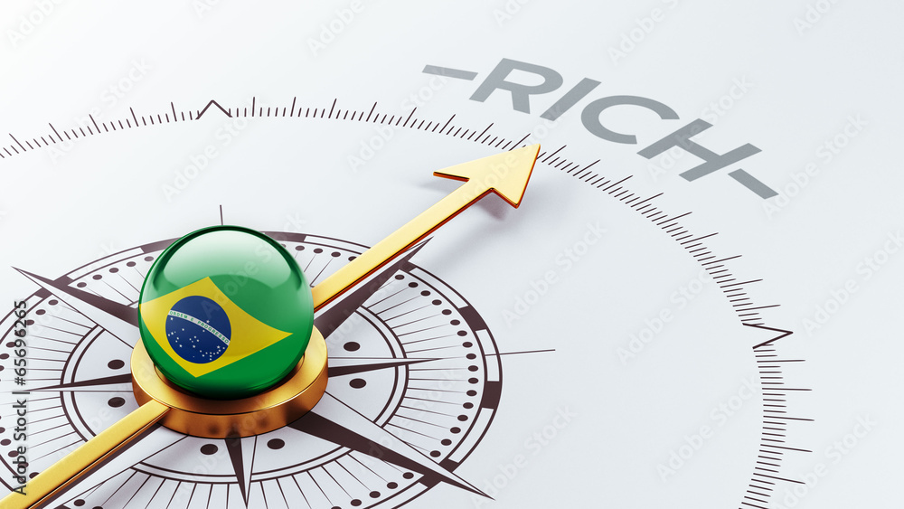 Brazil Rich Concept.