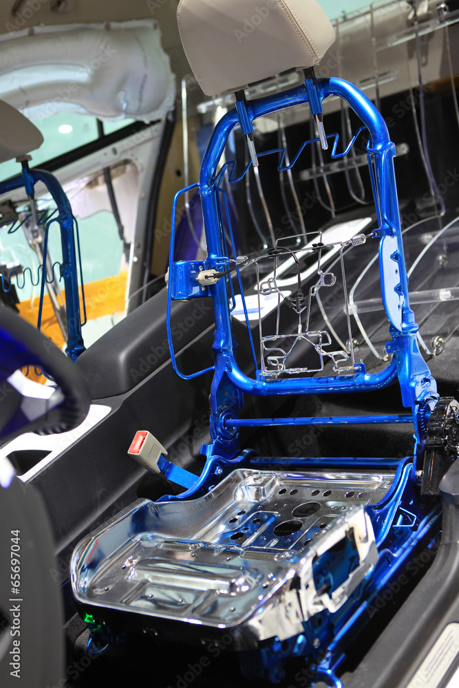 Fototapeta premium Car seat frame