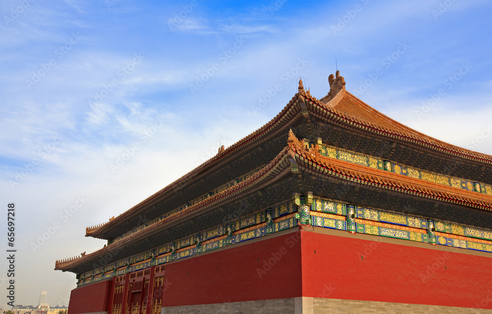 Fototapeta premium The Forbidden City. Beijing, China