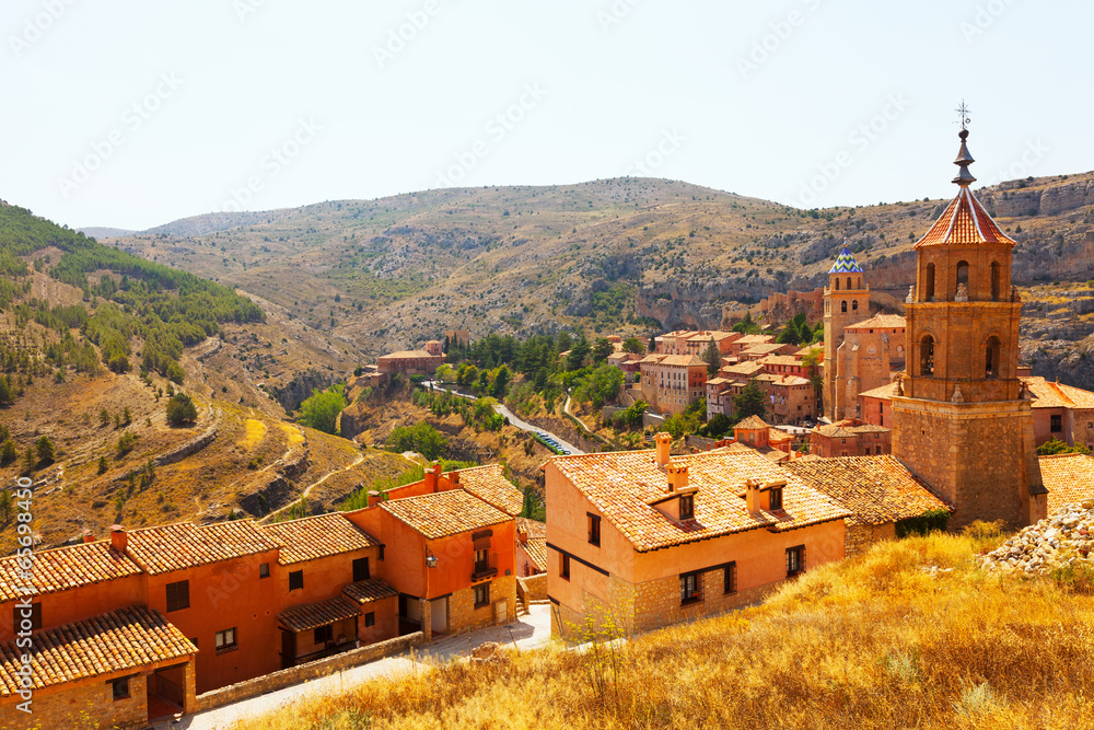 General view of  Albarracin