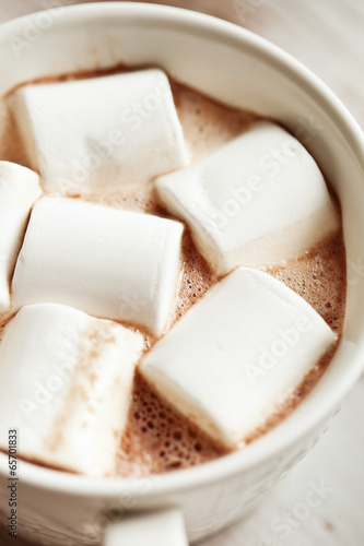 Cocoa with marshmallows