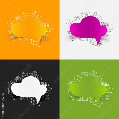 Drawing business formulas: bubble