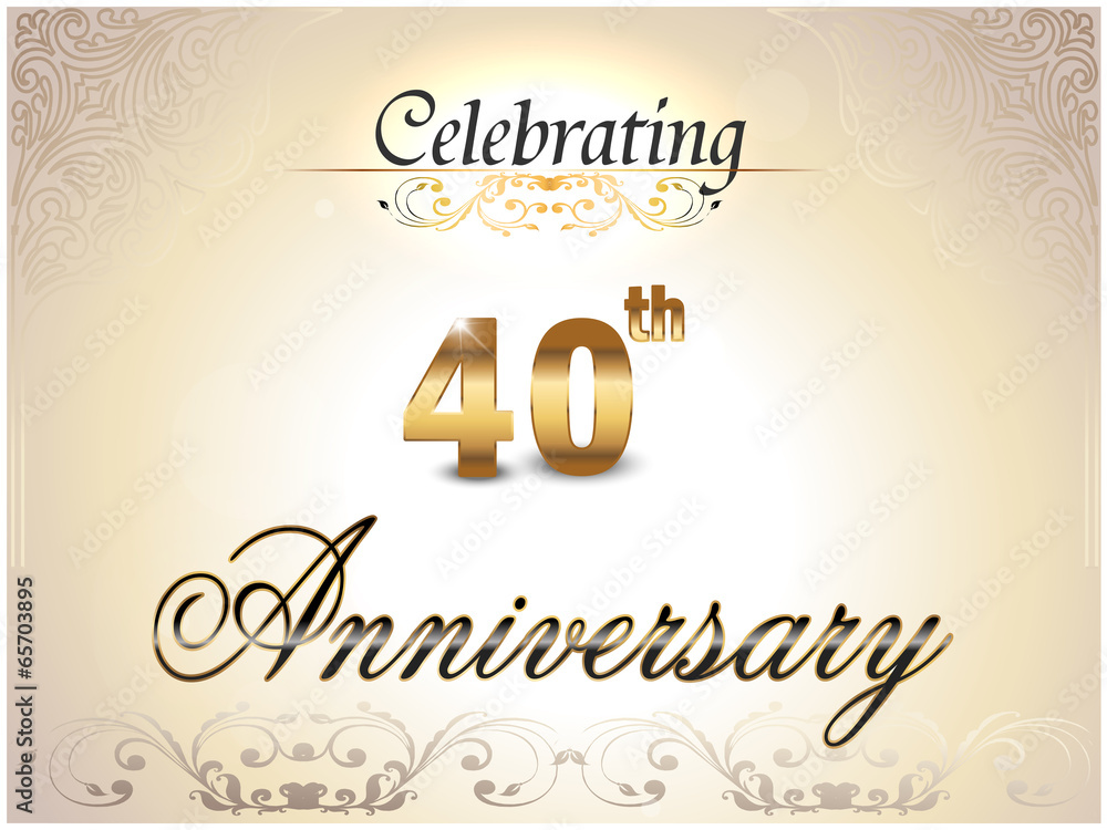 40-year-anniversary-golden-label-40th-anniversary-card-stock-vektorgrafik-adobe-stock