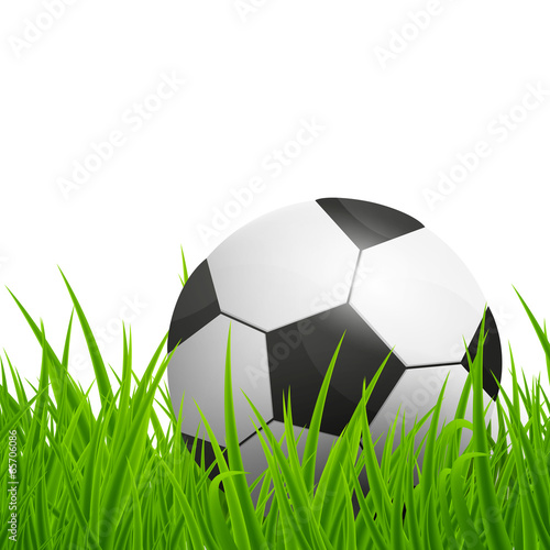 Vector Illustration of a Soccer Ball